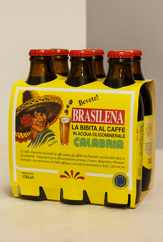 Brasilena - Bevanda al Caffè Frizzante (6 bottigliette da 18cl)