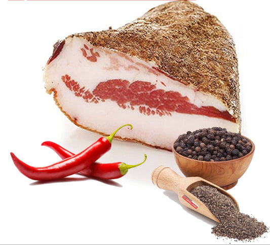 F.lli Corigliano - Guanciale Piccante Trancio 350g