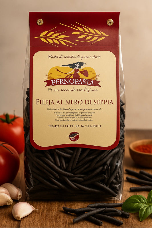 Pernopasta – Fileja al Nero di Seppia 500g