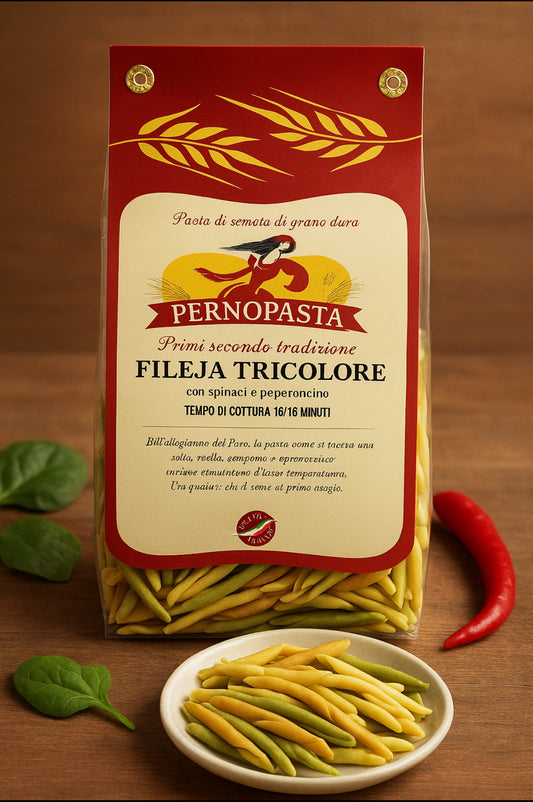 Pernopasta - Fileja Tricolore 500g