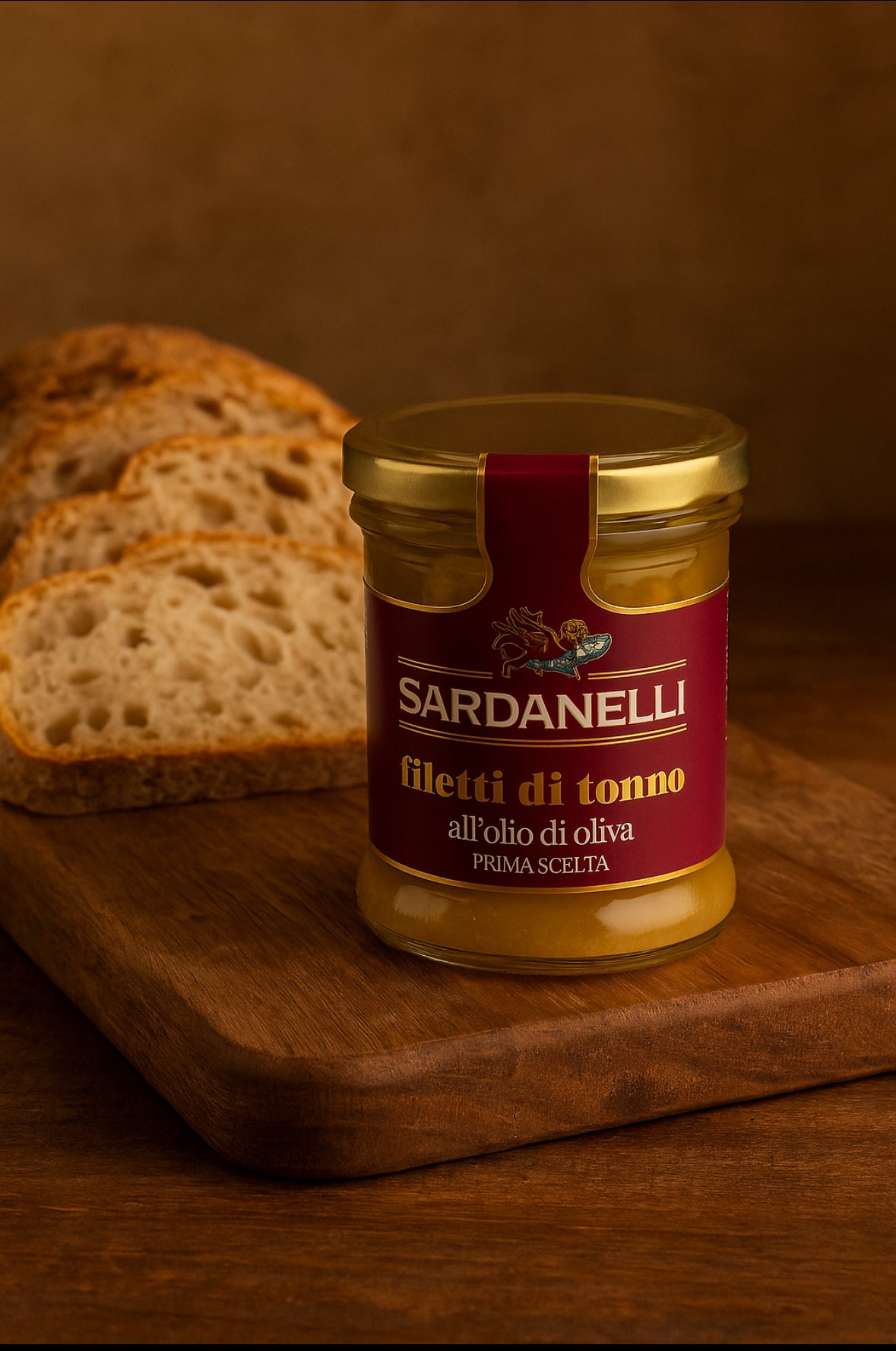 Sardanelli - Filetti di Tonno in Olio di Oliva (vasetto in vetro) 190g