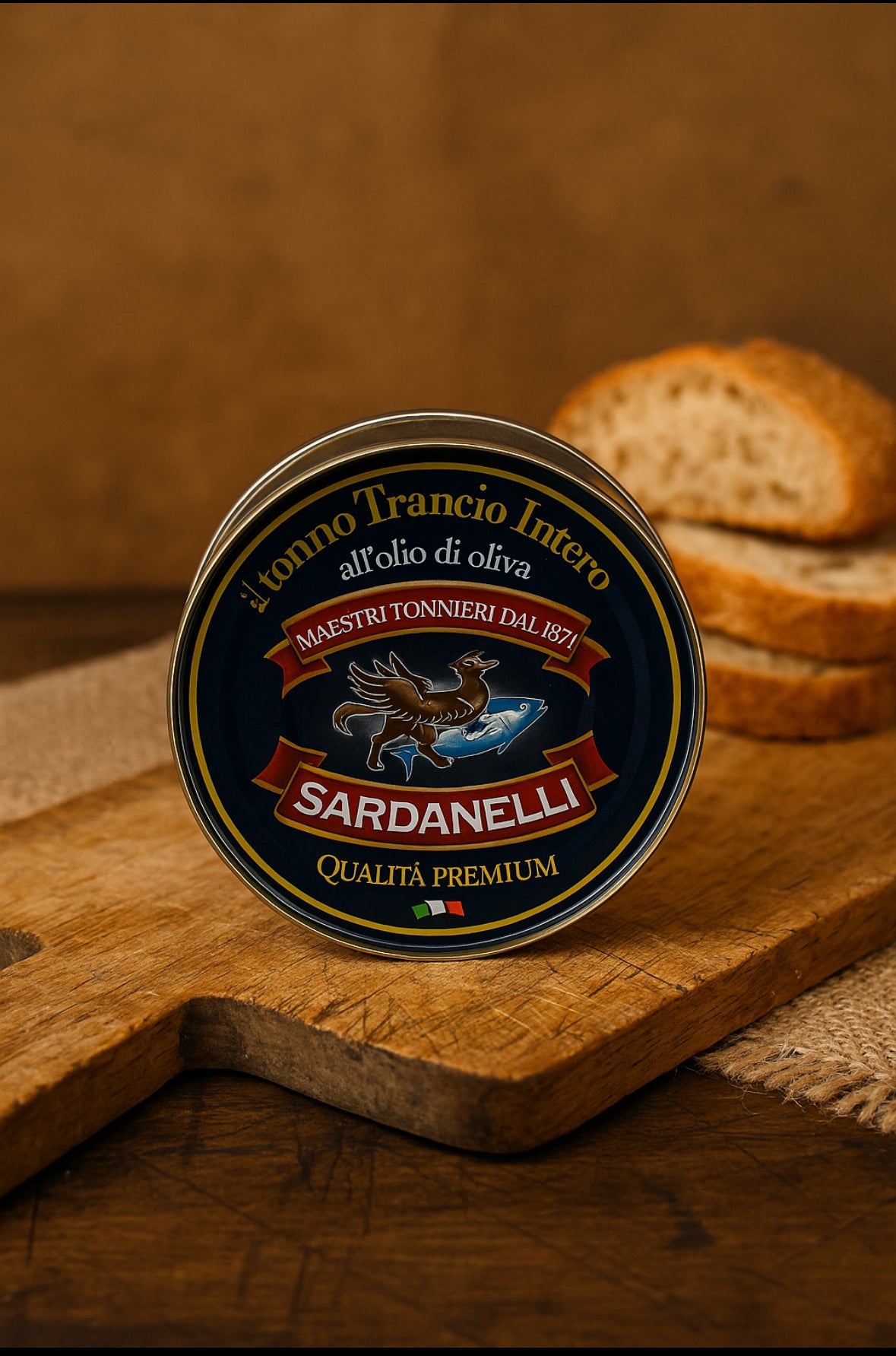 Sardanelli - Trancio Intero all'Olio di Oliva 200g